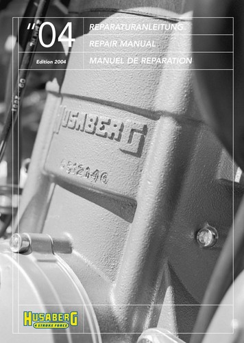 WERKSTATTHANDBUCH