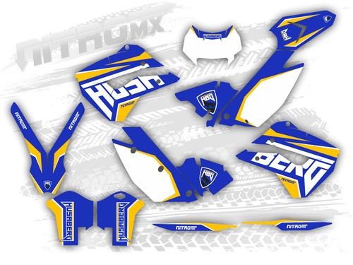 Grafik set passend husaberg - passend, fe