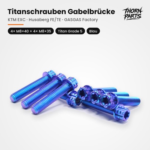 Titanschrauben gabelbrücke - titanschrauben,
