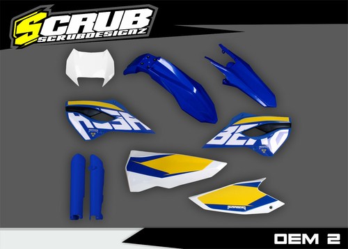 Husaberg plastik 125 250 - te,
