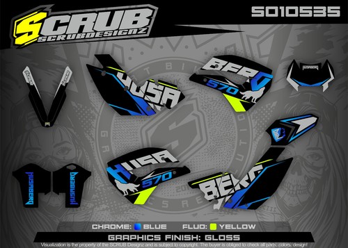 Husaberg dekor 390 450 570 - 390,